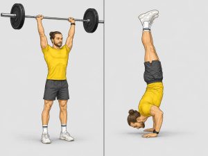 Kehonpainoharjoittelun ja painoilla harjoittelun yhdistäminen salilla ja street workout -telineillä